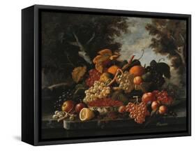 The Abundance of Fruit-William Bradford-Framed Stretched Canvas