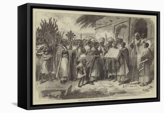 The Abyssinian Church Festival of Palm Sunday-null-Framed Stretched Canvas