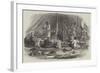 The Abyssinian Expedition, a Dinner in the Native Style-null-Framed Giclee Print