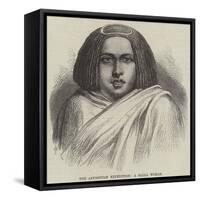 The Abyssinian Expedition, a Galla Woman-null-Framed Stretched Canvas