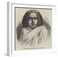 The Abyssinian Expedition, a Galla Woman-null-Framed Giclee Print