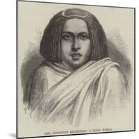 The Abyssinian Expedition, a Galla Woman-null-Mounted Giclee Print