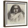 The Abyssinian Expedition, a Galla Woman-null-Framed Giclee Print