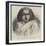 The Abyssinian Expedition, a Galla Woman-null-Framed Giclee Print