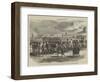 The Abyssinian Expedition, Arrival at Adigerat of an Ambassador from Kassai, King of Tigre-null-Framed Giclee Print