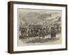 The Abyssinian Expedition, Arrival at Adigerat of an Ambassador from Kassai, King of Tigre-null-Framed Giclee Print