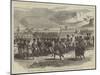 The Abyssinian Expedition, Arrival at Adigerat of an Ambassador from Kassai, King of Tigre-null-Mounted Giclee Print