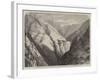 The Abyssinian Expedition, Deema, Third Halting-Place in the Tekonda Pass-null-Framed Giclee Print