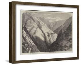 The Abyssinian Expedition, Deema, Third Halting-Place in the Tekonda Pass-null-Framed Giclee Print