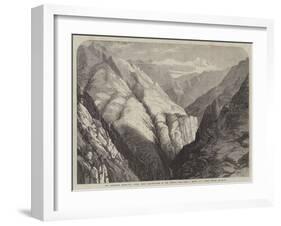 The Abyssinian Expedition, Deema, Third Halting-Place in the Tekonda Pass-null-Framed Giclee Print