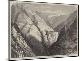 The Abyssinian Expedition, Deema, Third Halting-Place in the Tekonda Pass-null-Mounted Giclee Print