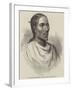 The Abyssinian Expedition, Dejajmatch Kassai, Ruler of Tigre-null-Framed Giclee Print