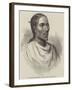 The Abyssinian Expedition, Dejajmatch Kassai, Ruler of Tigre-null-Framed Giclee Print