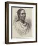 The Abyssinian Expedition, Dejajmatch Kassai, Ruler of Tigre-null-Framed Premium Giclee Print