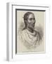 The Abyssinian Expedition, Dejajmatch Kassai, Ruler of Tigre-null-Framed Premium Giclee Print