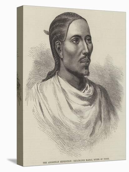 The Abyssinian Expedition, Dejajmatch Kassai, Ruler of Tigre-null-Stretched Canvas