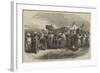 The Abyssinian Expedition, Funeral of the Widow of King Theodore at Aikhullet-null-Framed Giclee Print