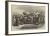The Abyssinian Expedition, Funeral of the Widow of King Theodore at Aikhullet-null-Framed Giclee Print