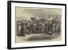 The Abyssinian Expedition, Funeral of the Widow of King Theodore at Aikhullet-null-Framed Giclee Print