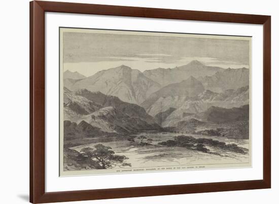 The Abyssinian Expedition, Koomailee, at the Mouth of the Pass Leading to Senafe-null-Framed Premium Giclee Print