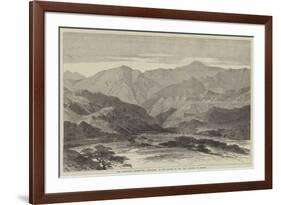 The Abyssinian Expedition, Koomailee, at the Mouth of the Pass Leading to Senafe-null-Framed Premium Giclee Print