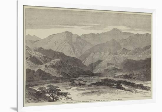 The Abyssinian Expedition, Koomailee, at the Mouth of the Pass Leading to Senafe-null-Framed Giclee Print