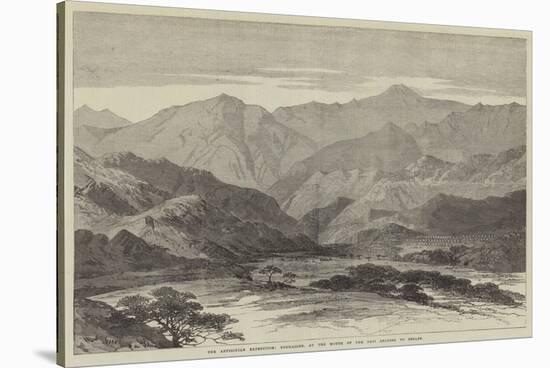 The Abyssinian Expedition, Koomailee, at the Mouth of the Pass Leading to Senafe-null-Stretched Canvas