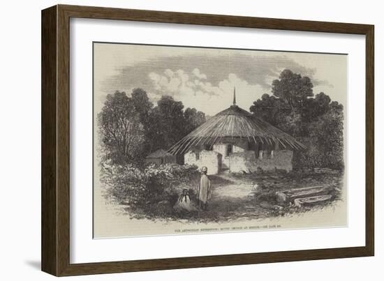 The Abyssinian Expedition, Round Church at Mishuk-null-Framed Giclee Print