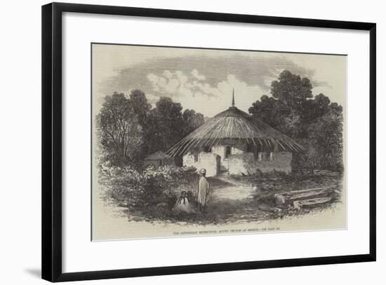 The Abyssinian Expedition, Round Church at Mishuk-null-Framed Giclee Print