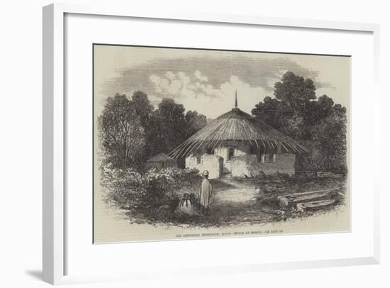 The Abyssinian Expedition, Round Church at Mishuk-null-Framed Giclee Print