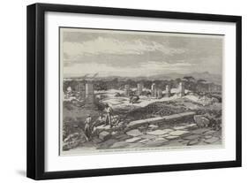 The Abyssinian Expedition, Ruins of the Ancient City of Adulis, Near the Landing-Place at Zulla-null-Framed Giclee Print