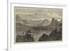 The Abyssinian Expedition, the British Camp at Senafe on Christmas Day-null-Framed Giclee Print