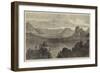 The Abyssinian Expedition, the British Camp at Senafe on Christmas Day-null-Framed Giclee Print