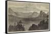 The Abyssinian Expedition, the British Camp at Senafe on Christmas Day-null-Framed Stretched Canvas