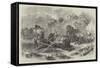 The Abyssinian Expedition, the Elephant Train-null-Framed Stretched Canvas