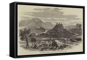 The Abyssinian Expedition, the Hot Springs of Ailet-null-Framed Stretched Canvas