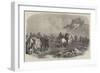 The Abyssinian Expedition, the Naval Rocket Brigade Firing Rockets at Senafe-null-Framed Giclee Print