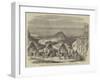 The Abyssinian Expedition, the Shoho Village of Akoo and the Head of Annesley Bay-null-Framed Giclee Print