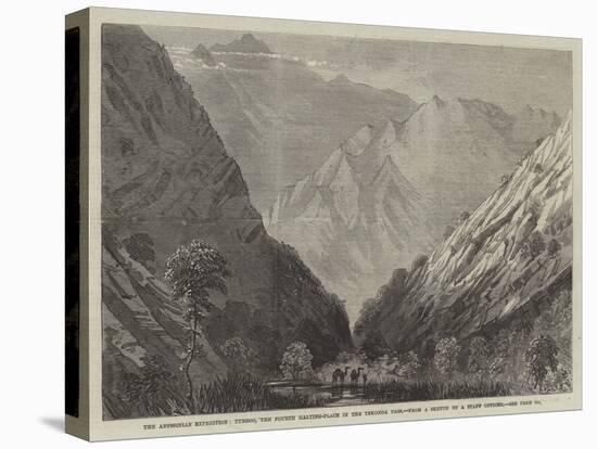 The Abyssinian Expedition, Tubboo, the Fourth Halting Place in the Tekonda Pass-null-Stretched Canvas