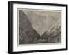 The Abyssinian Expedition, Tubboo, the Fourth Halting Place in the Tekonda Pass-null-Framed Giclee Print