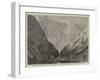The Abyssinian Expedition, Tubboo, the Fourth Halting Place in the Tekonda Pass-null-Framed Giclee Print