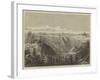 The Abyssinian Expedition, View of the Plateau at Senafe, Looking Towards the Adowa Peaks-null-Framed Giclee Print