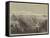 The Abyssinian Expedition, View of the Plateau at Senafe, Looking Towards the Adowa Peaks-null-Framed Stretched Canvas