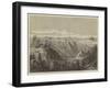 The Abyssinian Expedition, View of the Plateau at Senafe, Looking Towards the Adowa Peaks-null-Framed Giclee Print