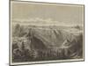 The Abyssinian Expedition, View of the Plateau at Senafe, Looking Towards the Adowa Peaks-null-Mounted Giclee Print