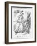 The Abyssinian Question, 1867-John Tenniel-Framed Giclee Print