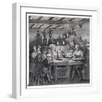 The Academy of Baccio Bandinelli-null-Framed Giclee Print