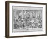 The Academy of Sciences and Fine Arts (Pen and Ink and Wash on Paper)-Sebastien I Le Clerc-Framed Giclee Print