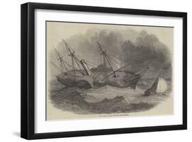 The Acadia, North American Mail Steamer-Edwin Weedon-Framed Giclee Print