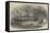 The Acadia, North American Mail Steamer-Edwin Weedon-Framed Stretched Canvas
